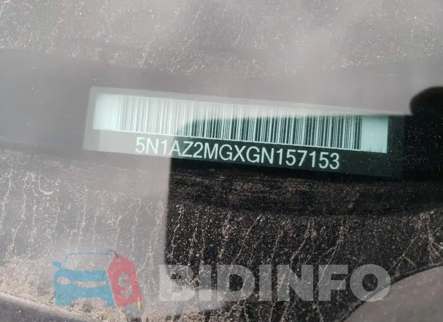 5N1AZ2MGXGN157153 Photo# 13