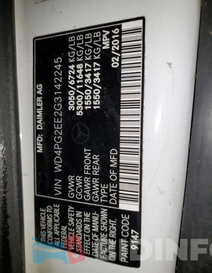 WD4PG2EE2G3142245 Photo# 13