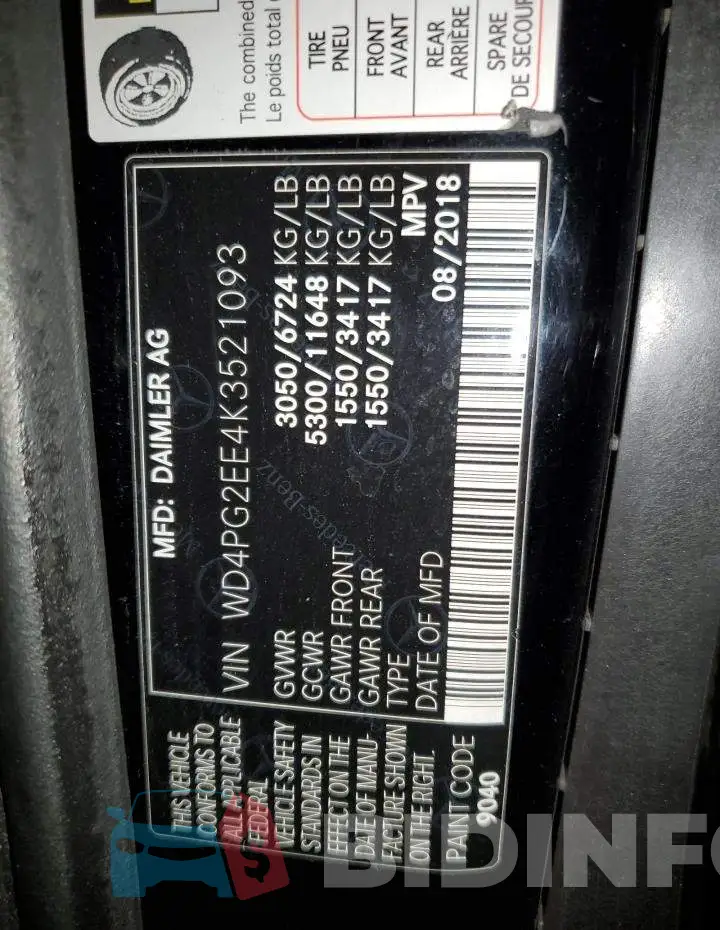 WD4PG2EE4K3521093 Photo# 12