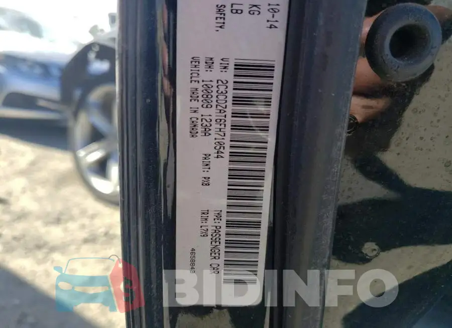 2C3CDZAT6FH710544 Photo# 12