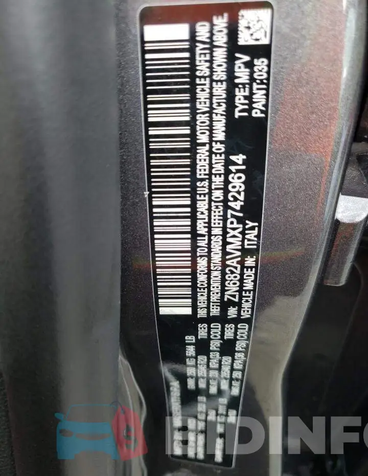 ZN682AVMXP7429614 Photo# 12