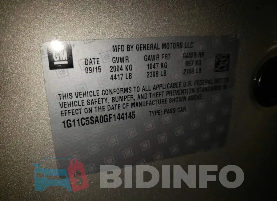 1G11C5SA0GF144145 Photo# 10