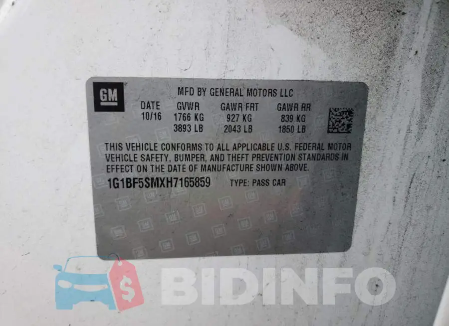 1G1BF5SMXH7165859 Photo# 12