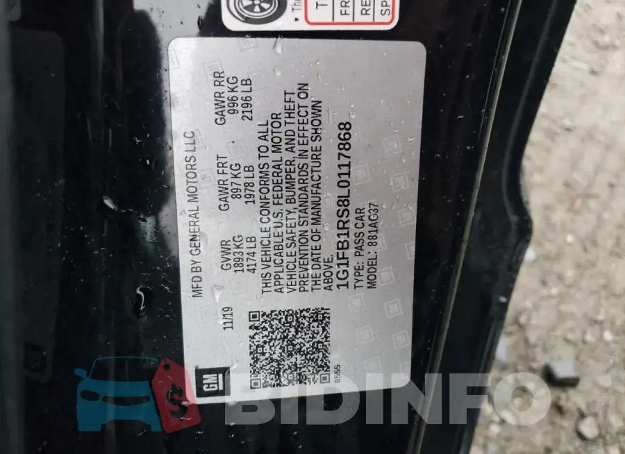 1G1FB1RS8L0117868 Photo# 12