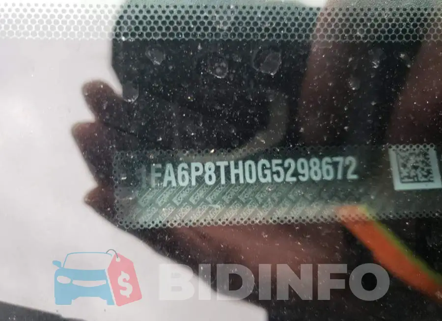 1FA6P8TH0G5298672 Photo# 12