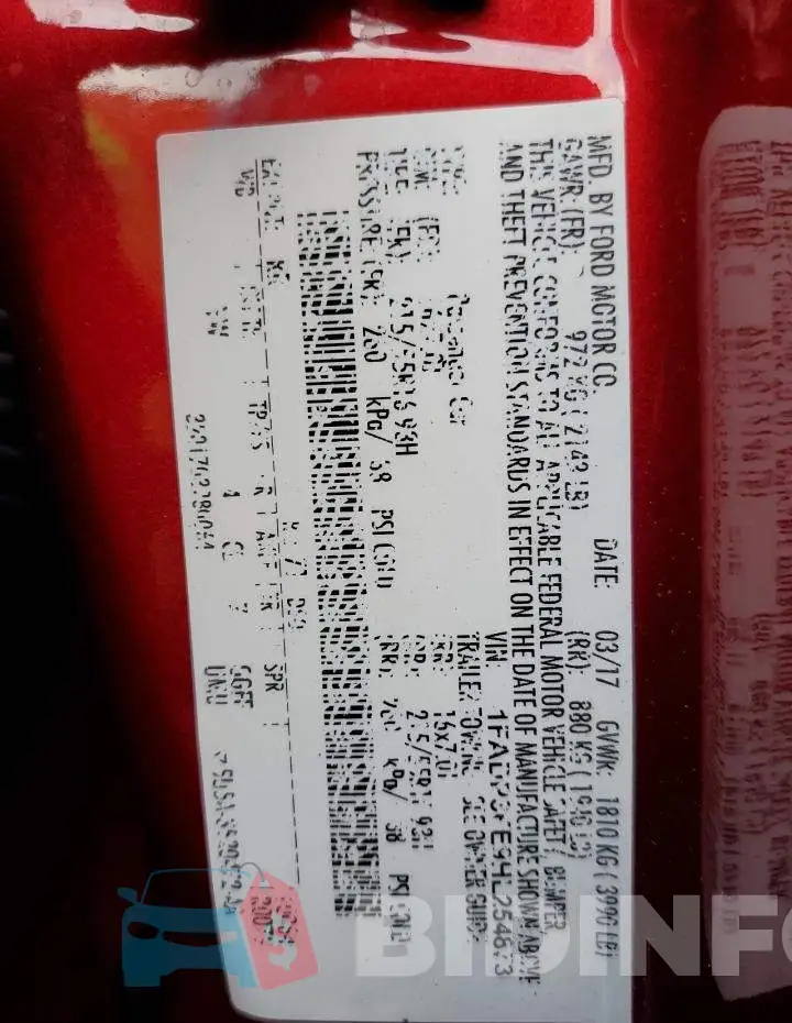1FADP3FE9HL254873 Photo# 12