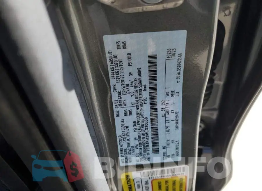 1FTER4FH3MLD30638 Photo# 12