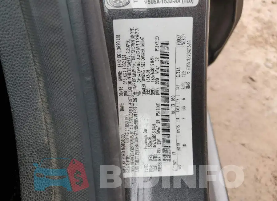 3FADP4EJ3GM112973 Photo# 13