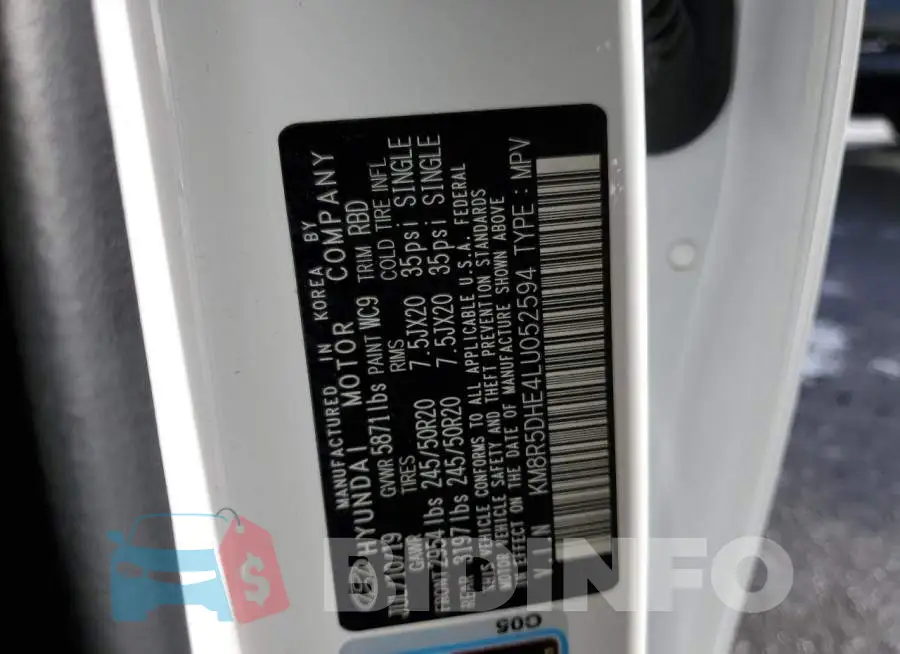 KM8R5DHE4LU052594 Photo# 13