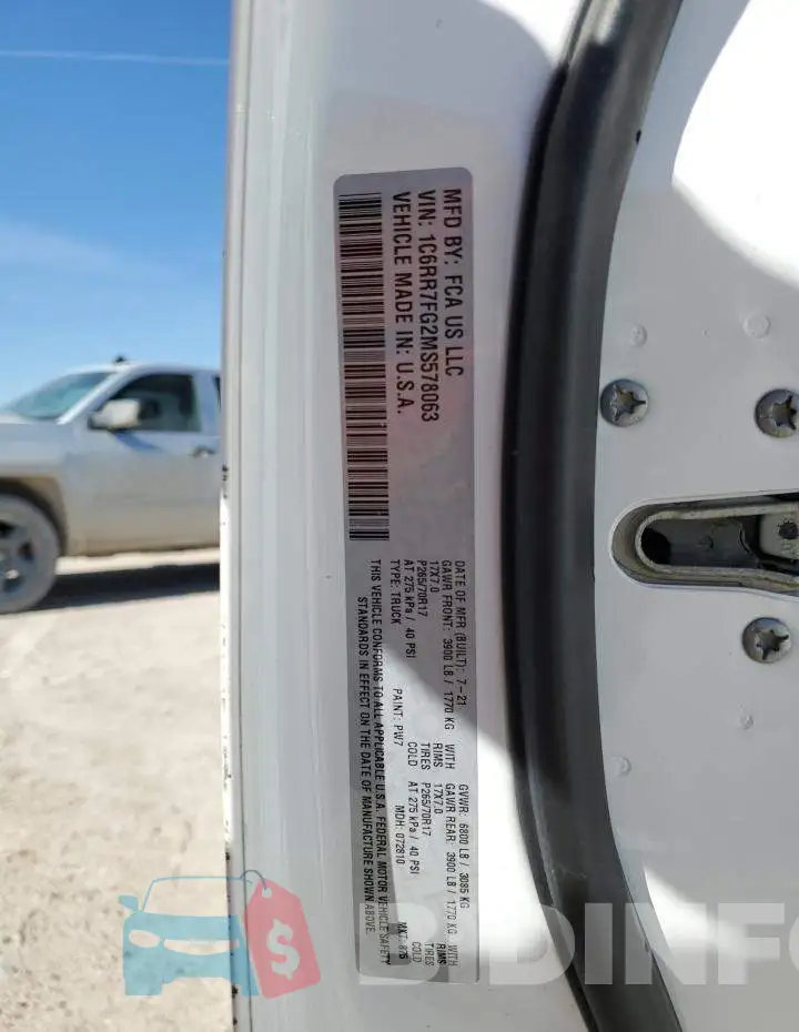 1C6RR7FG2MS578063 Photo# 12