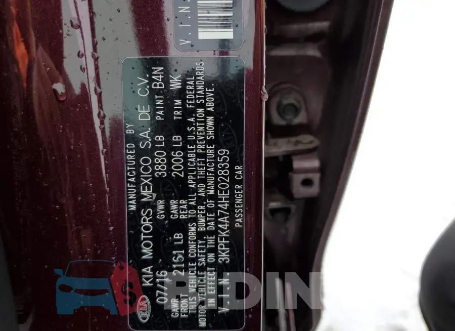 3KPFK4A74HE028359 Photo# 12
