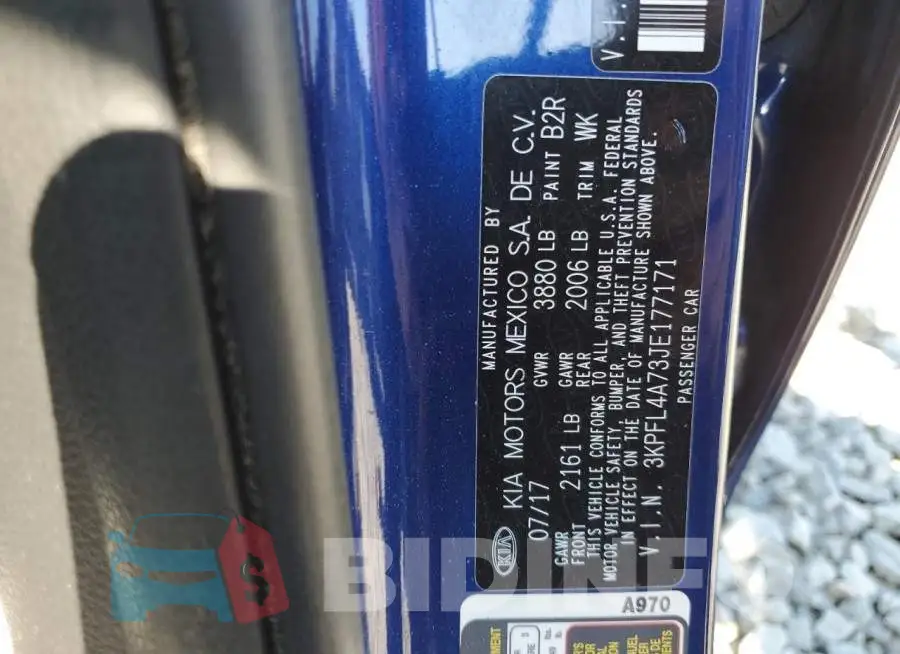 3KPFL4A73JE177171 Photo# 12