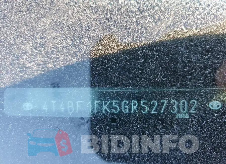 4T4BF1FK5GR527302 Photo# 12