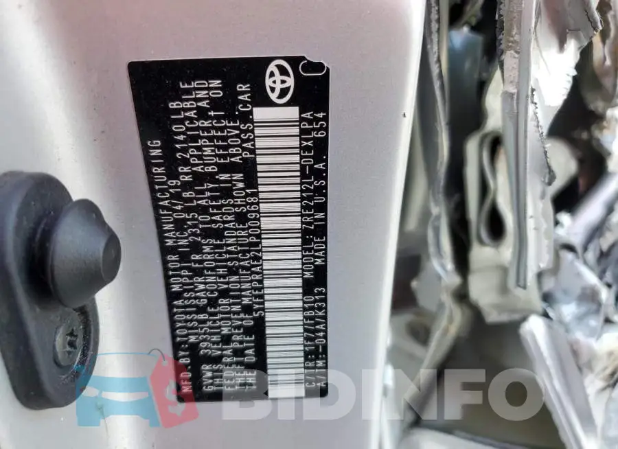 5YFEPRAE2LP009681 Photo# 12