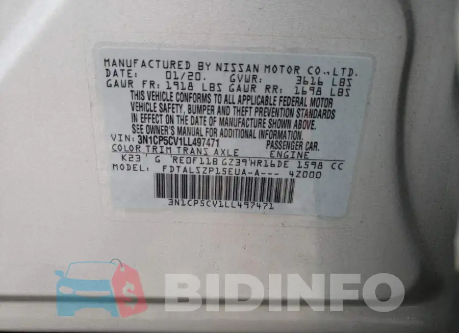 3N1CP5CV1LL497471 Photo# 13