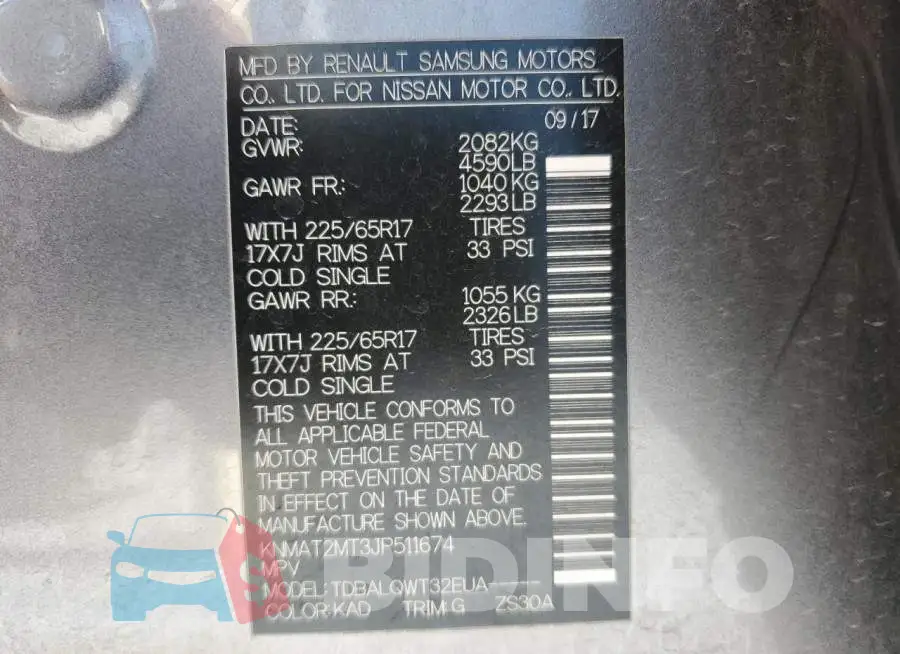 KNMAT2MT3JP511674 Photo# 12
