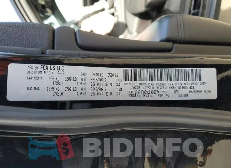 1C4RJFAG9JC468974 Photo# 13