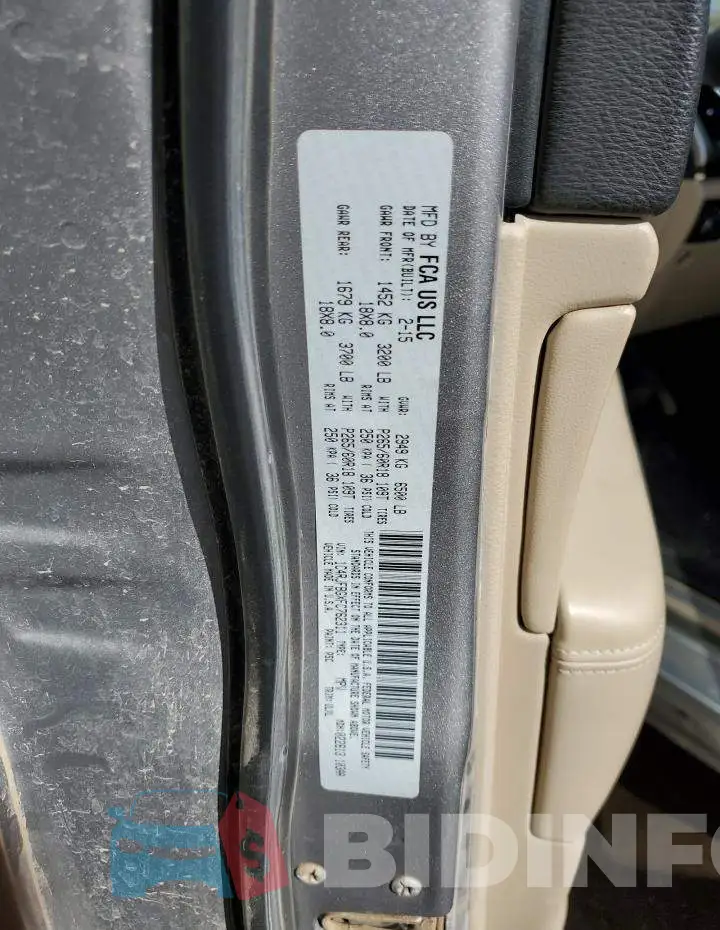 1C4RJFBGXFC762311 Photo# 12