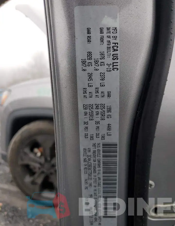 3C4NJCBB3KT750131 Photo# 13