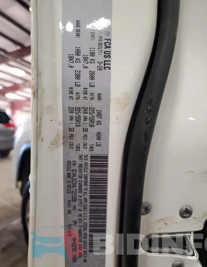3C4NJDCB4LT223396 Photo# 14