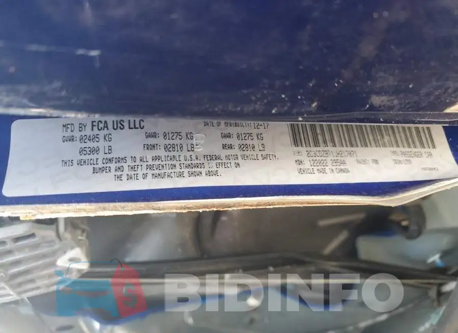 2C3CDZBT1JH217071 Photo# 13