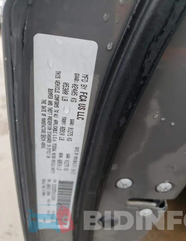2C3CDZBT6JH152038 Photo# 13