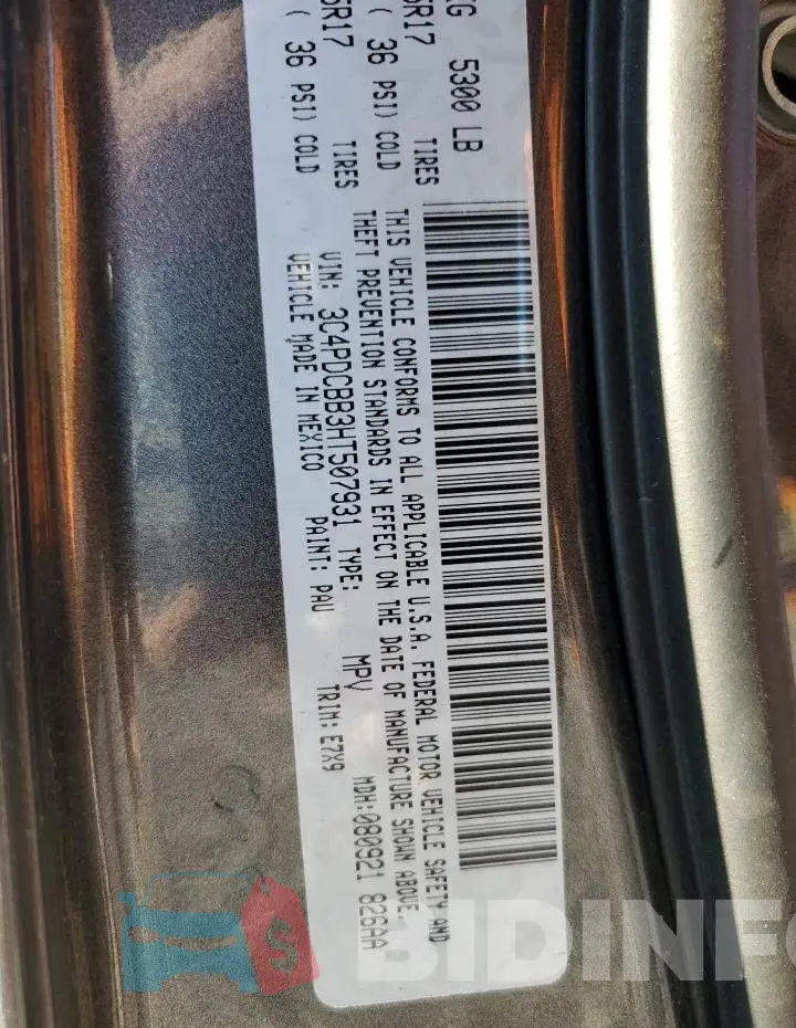 3C4PDCBB3HT507931 Photo# 13