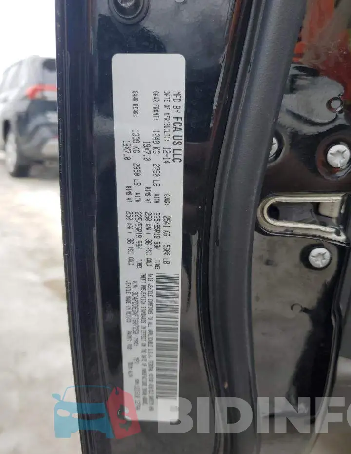 3C4PDDEGXFT607258 Photo# 13