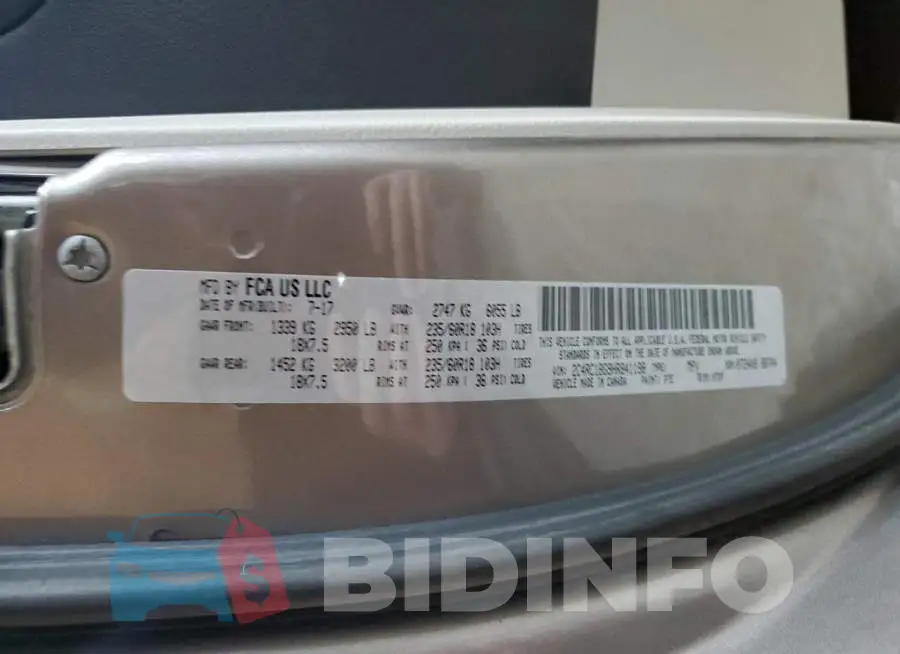 2C4RC1BG9HR841198 Photo# 14