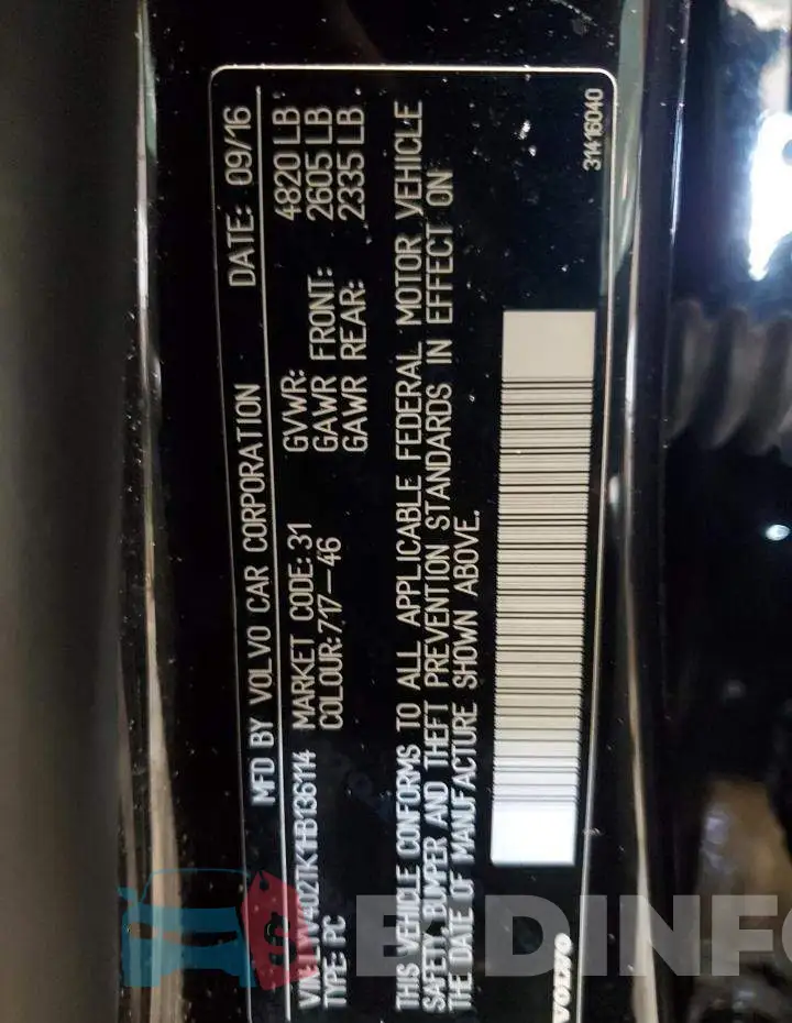 LYV402TK1HB136114 Photo# 12
