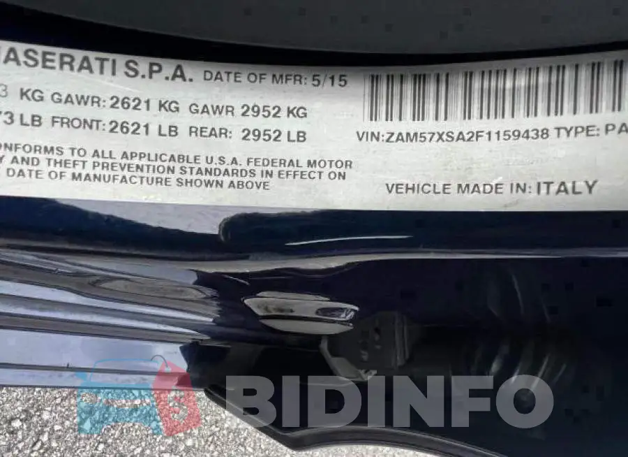 ZAM57XSA2F1159438 Photo# 10