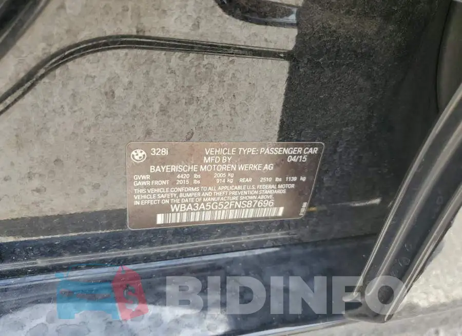 WBA3A5G52FNS87696 Photo# 12