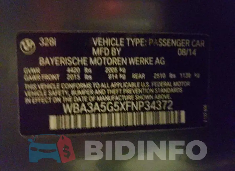WBA3A5G5XFNP34372 Photo# 12