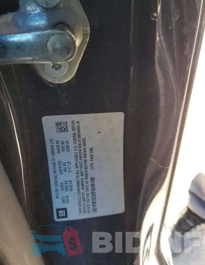 2G1FB1E30F9245188 Photo# 13