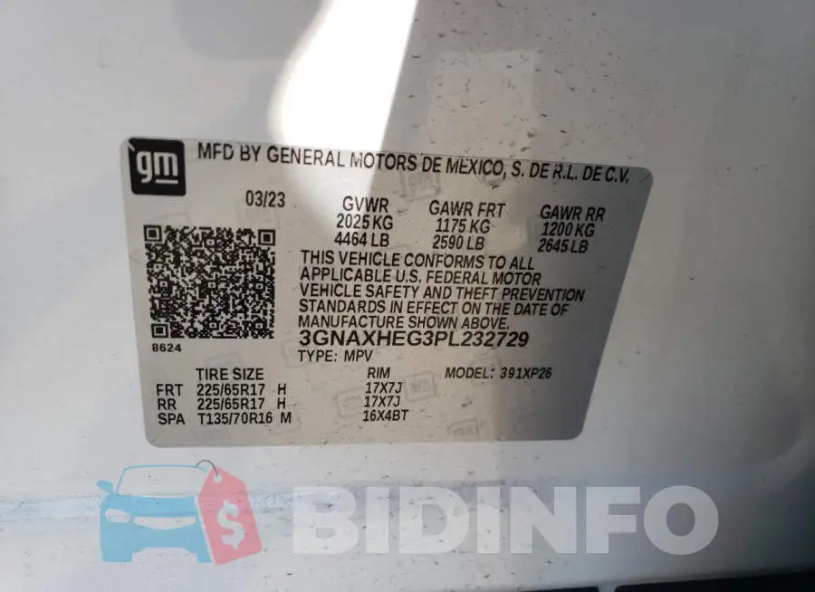 3GNAXHEG3PL232729 Photo# 12