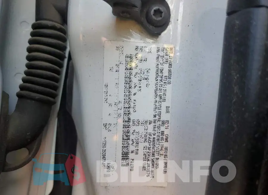 1FADP3F2XGL283576 Photo# 12