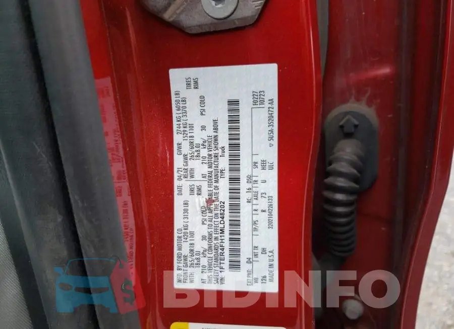 1FTER4FH1MLD48202 Photo# 12
