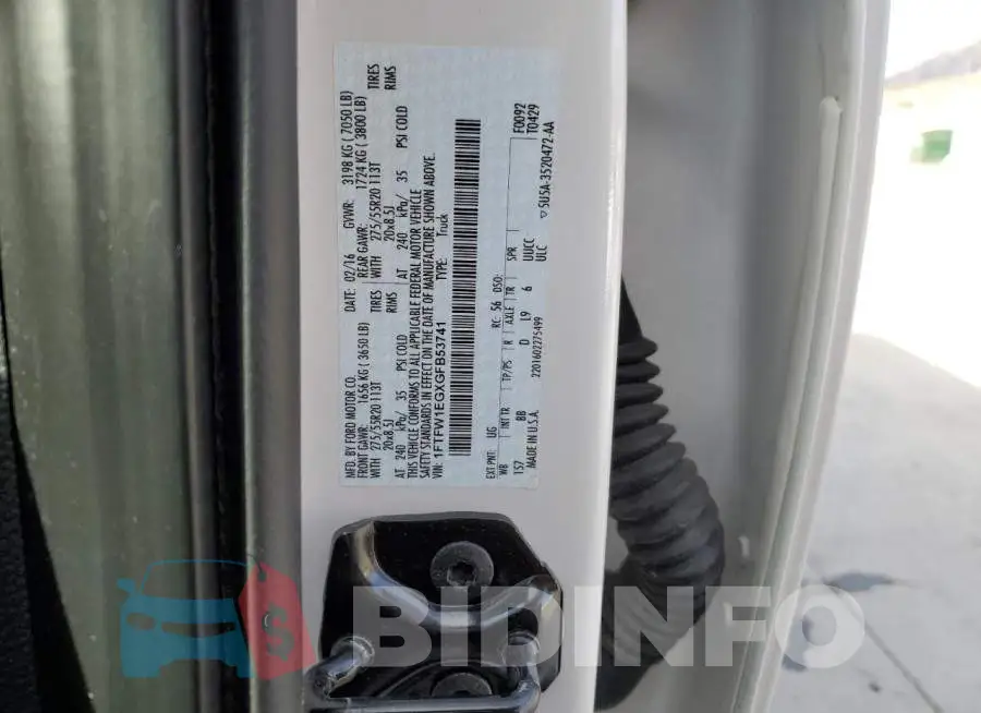 1FTFW1EGXGFB53741 Photo# 13
