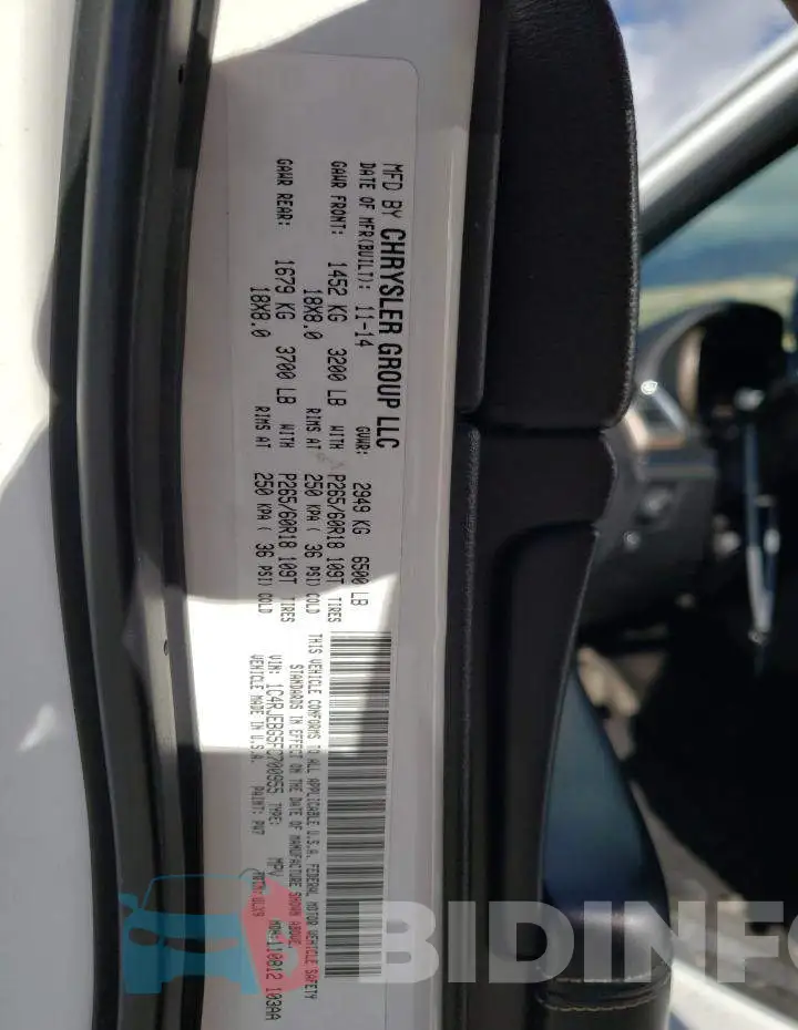 1C4RJEBG5FC700955 Photo# 12