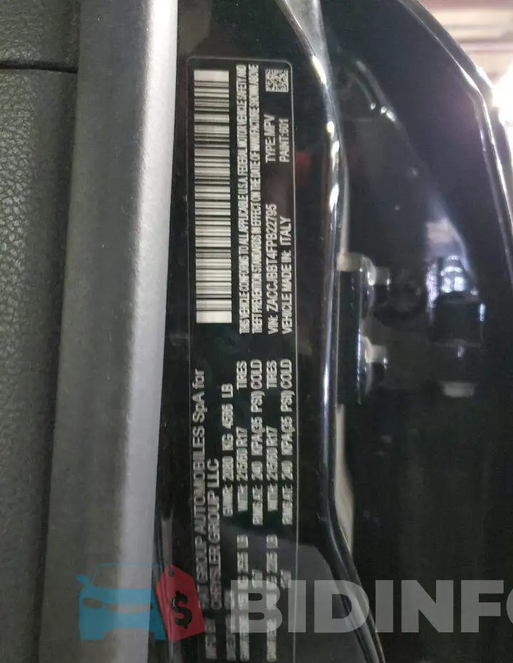 ZACCJBBT4FPB22795 Photo# 13