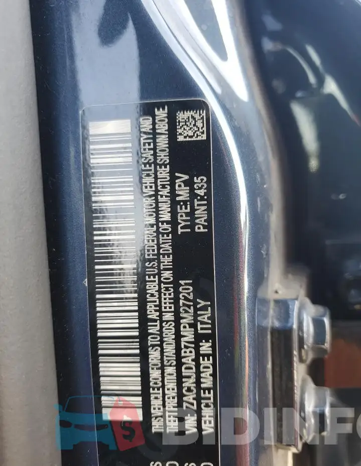 ZACNJDAB7MPM27201 Photo# 12