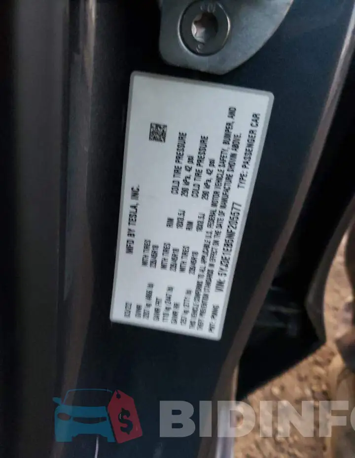 5YJ3E1EB5NF205577 Photo# 12