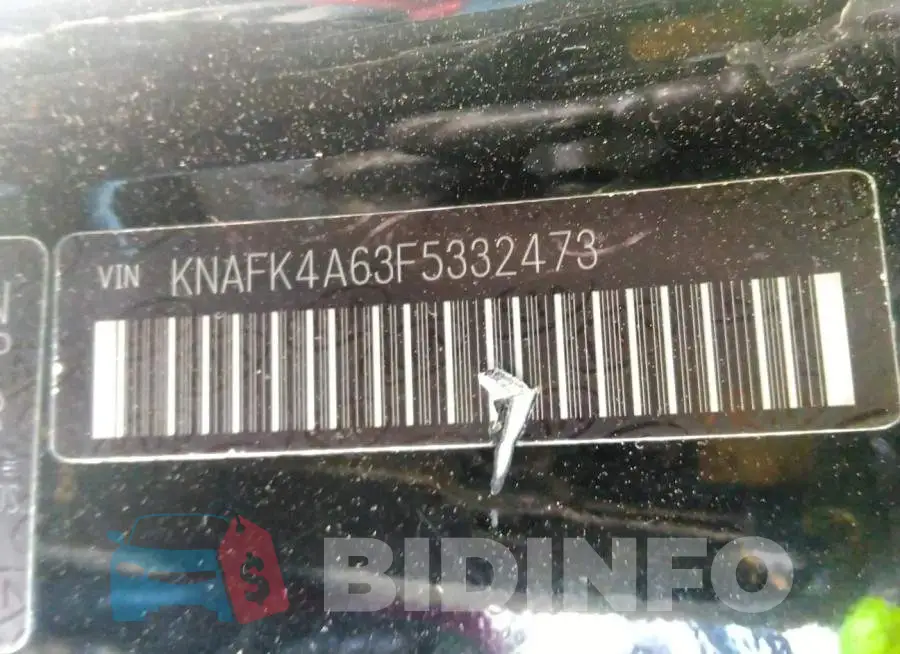 KNAFK4A63F5332473 Photo# 9