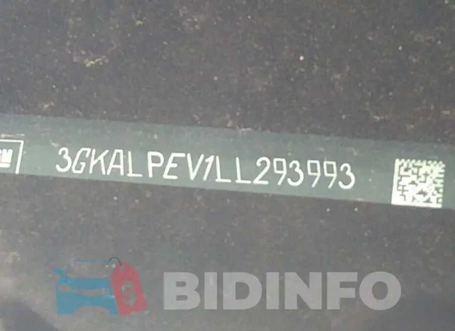 3GKALPEV1LL293993 Photo# 9