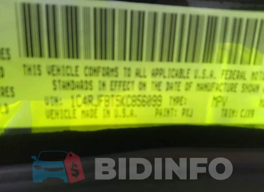 1C4RJFBT5KC856099 Photo# 9