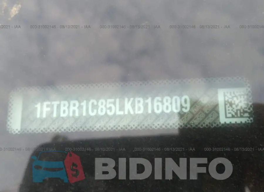 1FTBR1C85LKB16809 Photo# 9