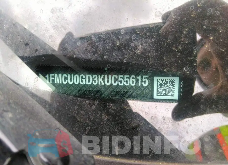 1FMCU0GD3KUC55615 Photo# 9