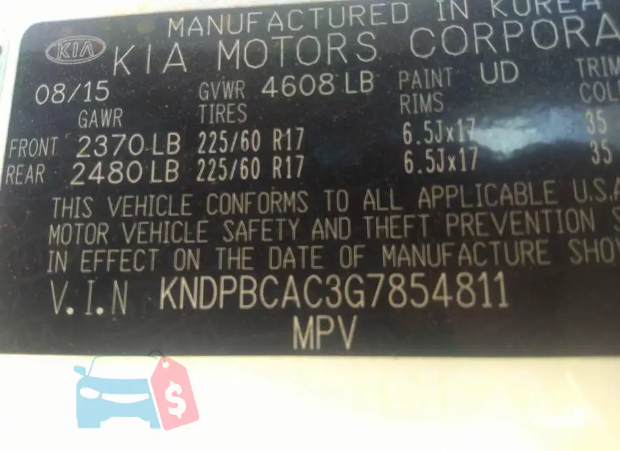 KNDPBCAC3G7854811 Photo# 9