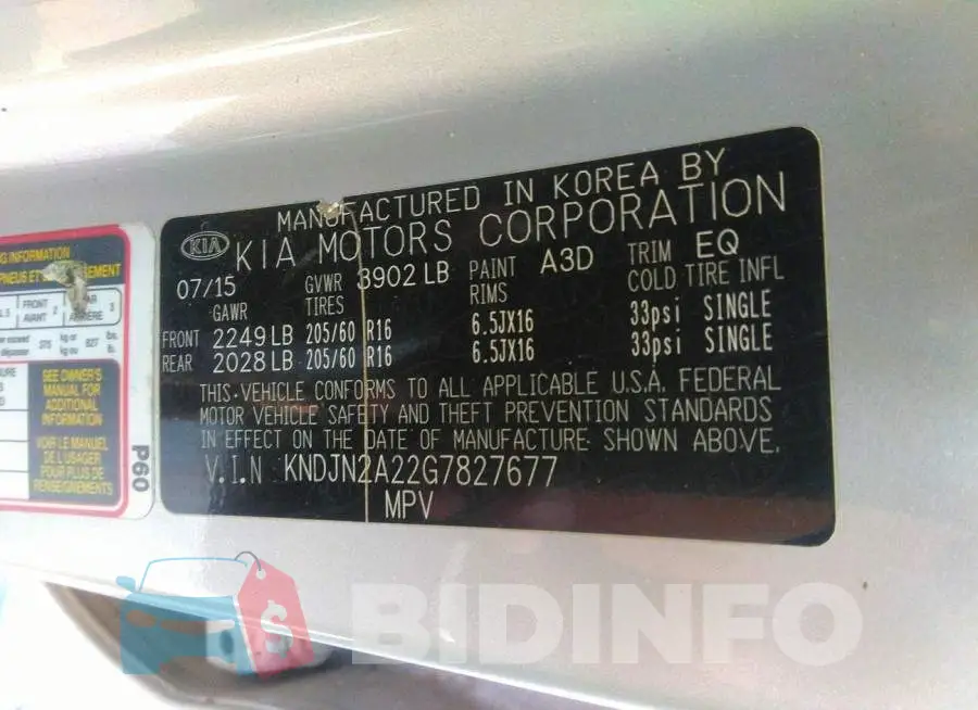 KNDJN2A22G7827677 Photo# 9