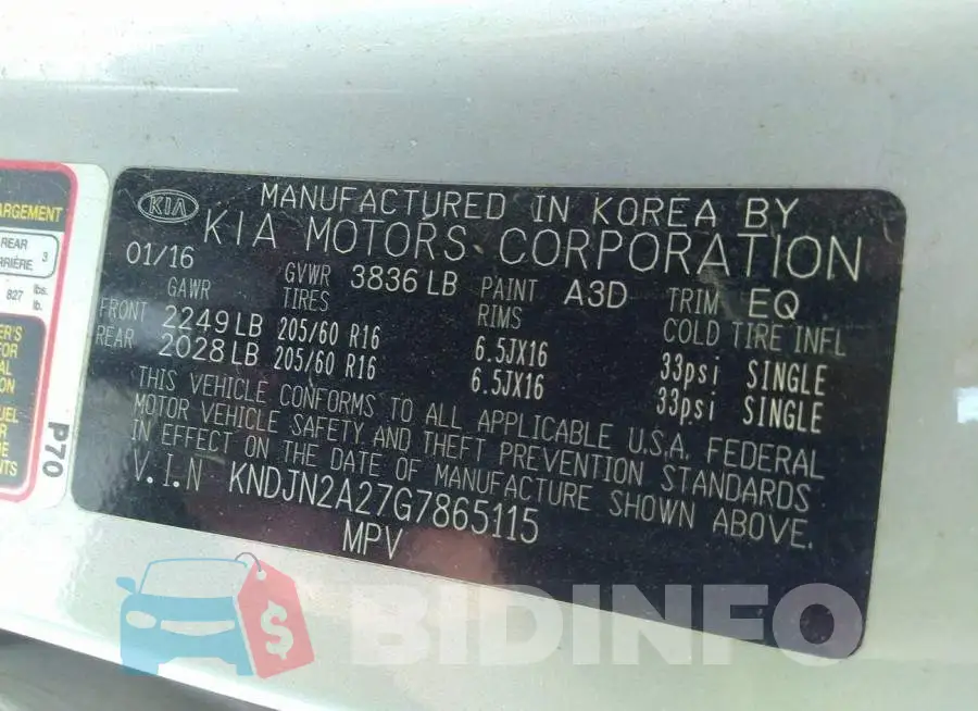KNDJN2A27G7865115 Photo# 9